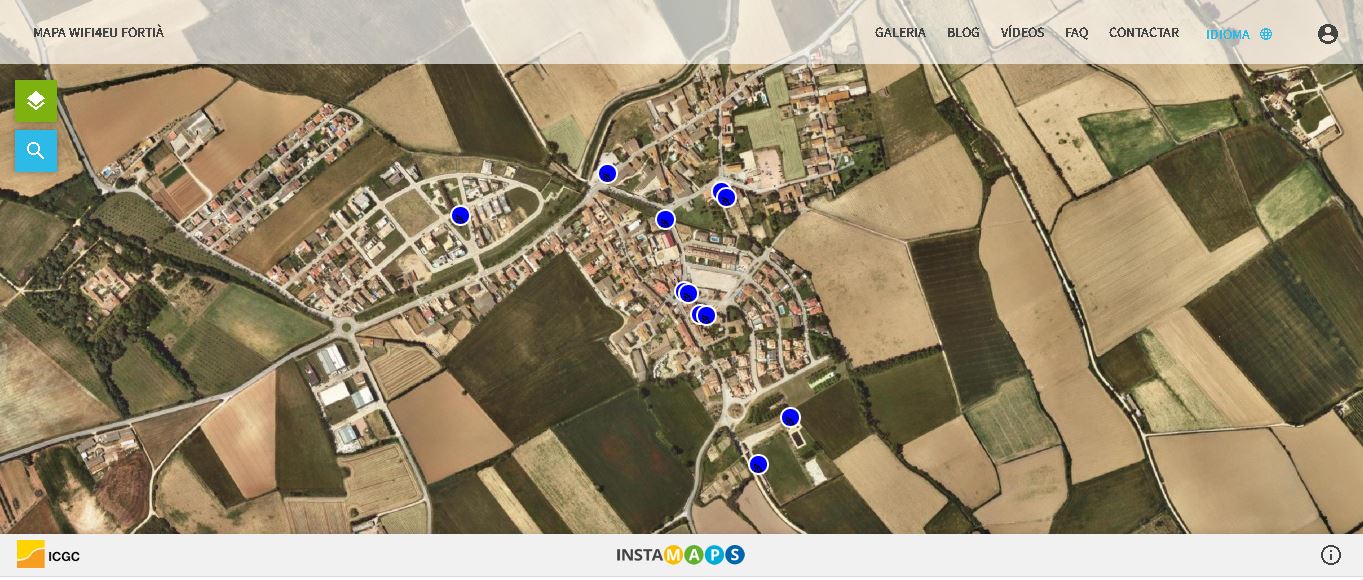 Captura mapa WIFI4EU Fortià